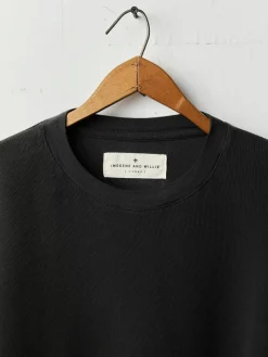 Women Imogene + Willie Knits & Sweaters*long sleeve midweight crew in faded black