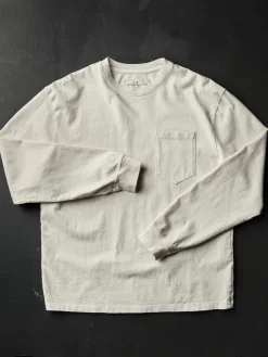 Imogene + Willie Knits & Sweaters|T-Shirts*long sleeve pocket tee in vintage white