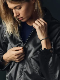Women Imogene + Willie Jackets*maya court jacket in satin