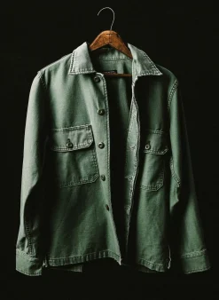 Imogene + Willie Jackets|Shirts*military shirt jacket in fatigue green
