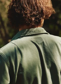 Imogene + Willie Jackets|Shirts*military shirt jacket in fatigue green