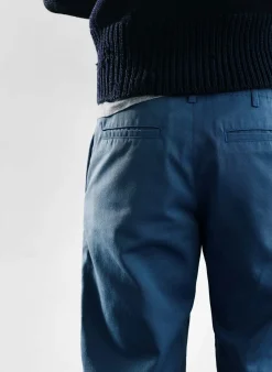 Imogene + Willie Pants & Shorts*oceanside relaxed pant in postman blue