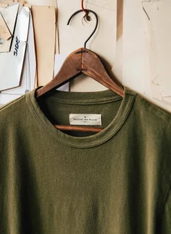 Women Imogene + Willie T-Shirts|Tees & Tanks*olive knit midweight crew