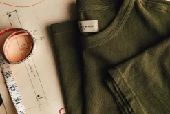 Women Imogene + Willie T-Shirts|Tees & Tanks*olive knit midweight crew
