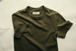 Women Imogene + Willie T-Shirts|Tees & Tanks*olive knit midweight crew