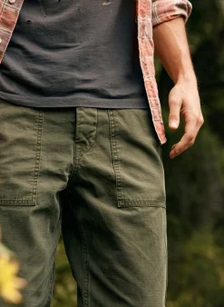 Imogene + Willie Pants & Shorts*oliver military trouser in olive