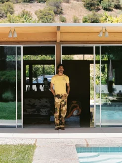 Imogene + Willie Pants & Shorts*oliver military trouser in painted camo