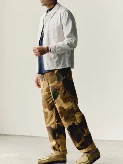Imogene + Willie Pants & Shorts*oliver military trouser in painted camo