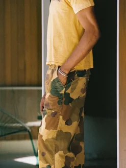 Imogene + Willie Pants & Shorts*oliver military trouser in painted camo