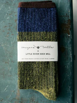 Women Imogene + Willie Socks|Accessories*ribbed boot sock in alpine