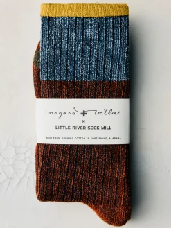 Women Imogene + Willie Socks|Accessories*ribbed boot sock in sunset