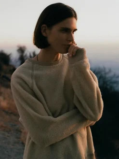 Women Imogene + Willie Knits & Sweaters*ribbed sherpa crew in dover
