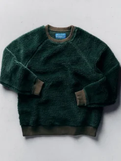 Imogene + Willie Knits & Sweaters*ribbed sherpa crew in fern