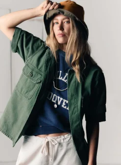 Women Imogene + Willie Shirts*s/s military shirt jacket