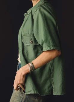 Women Imogene + Willie Shirts*s/s military shirt jacket