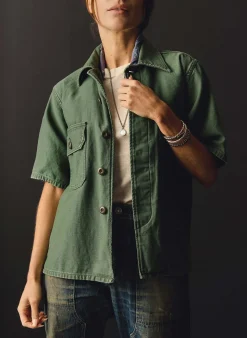 Women Imogene + Willie Shirts*s/s military shirt jacket