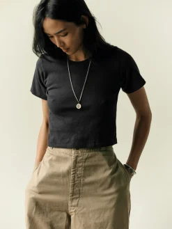 Women Imogene + Willie Tees & Tanks*the baby tee in faded black