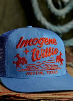 Women Imogene + Willie Hats & Beanies|Accessories*the "bronco" trucker in blue