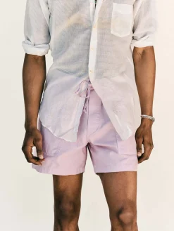 Imogene + Willie Pants & Shorts*the canvas lounge short in pink stone