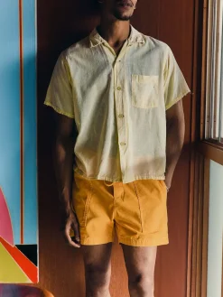 Imogene + Willie Pants & Shorts*the canvas lounge short in marigold