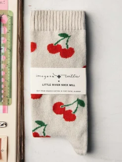 Women Imogene + Willie Socks|Accessories*the "cherry" sock