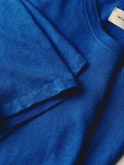 Women Imogene + Willie Tees & Tanks*the cotton hemp tee in blue