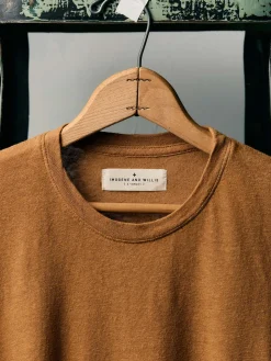 Women Imogene + Willie Tees & Tanks*the cotton hemp tee in field brown