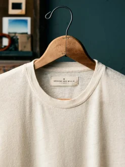 Women Imogene + Willie Tees & Tanks*the cotton hemp tee in vintage white