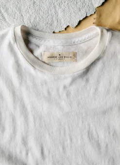 Women Imogene + Willie Tees & Tanks*the cotton muscle tee in vintage white
