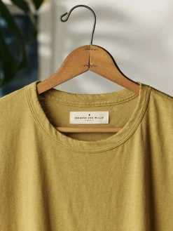 Women Imogene + Willie Tees & Tanks*the drop tee in desert green