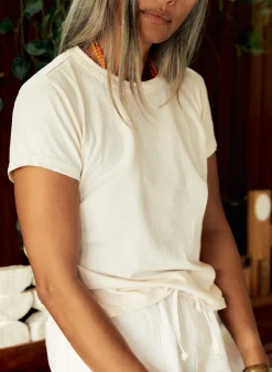 Women Imogene + Willie Tees & Tanks*the drop tee in vintage white