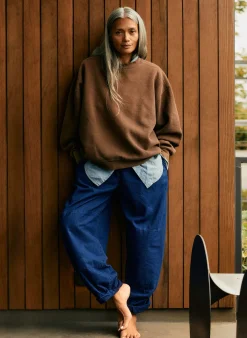 Women Imogene + Willie Pants & Shorts*the flight pant in sashiko indigo