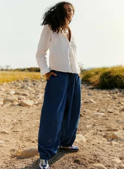 Women Imogene + Willie Pants & Shorts*the flight pant in sashiko indigo