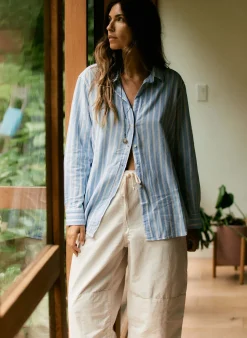 Women Imogene + Willie Pants & Shorts*the flight pant in white ripstop