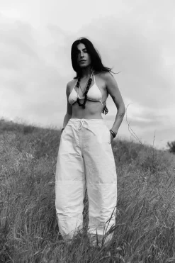 Women Imogene + Willie Pants & Shorts*the flight pant in white ripstop
