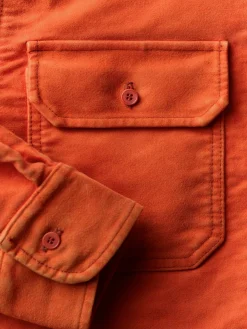 Imogene + Willie Shirts*the griffin workshirt in orange