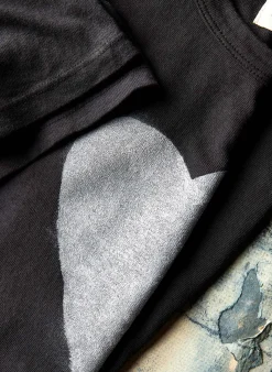 Women Imogene + Willie Graphic Tees|Graphic Tees*the "heart" tee in black