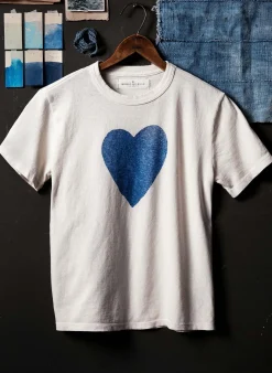 Women Imogene + Willie Graphic Tees|Graphic Tees*the "heart" tee in blue