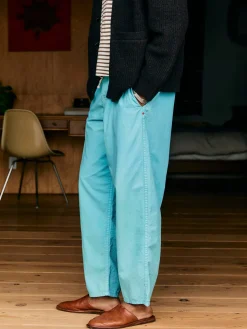 Imogene + Willie Pants & Shorts*the lounge pant in aqua poplin