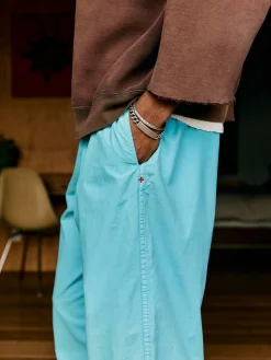 Imogene + Willie Pants & Shorts*the lounge pant in aqua poplin