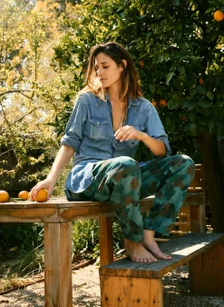 Women Imogene + Willie Pants & Shorts*the lounge pant in painted camo