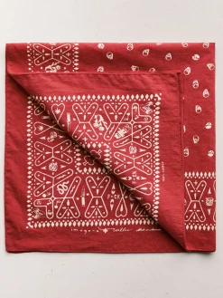 Women Imogene + Willie Bandanas|Accessories*the "muerte" bandana in red