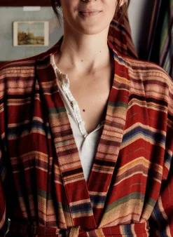 Women Imogene + Willie Accessories|Accessories*the ojai robe in coastal stripe