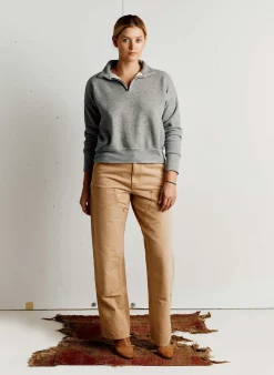 Women Imogene + Willie Knits & Sweaters*the quarter zip heather pullover