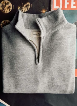 Women Imogene + Willie Knits & Sweaters*the quarter zip heather pullover