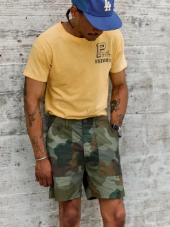 Imogene + Willie Pants & Shorts*the ripstop fatigue short in painted camo