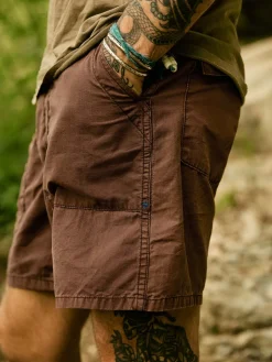 Imogene + Willie Pants & Shorts*the ripstop fatigue short in brown