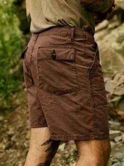 Imogene + Willie Pants & Shorts*the ripstop fatigue short in brown