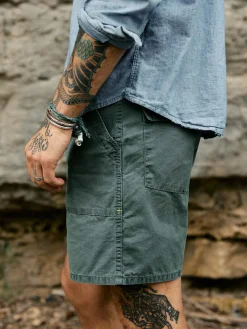 Imogene + Willie Pants & Shorts*the ripstop fatigue short in slate