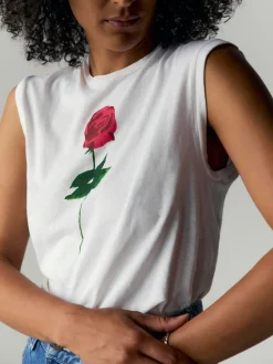 Women Imogene + Willie Graphic Tees|Graphic Tees*the "rose" muscle tee